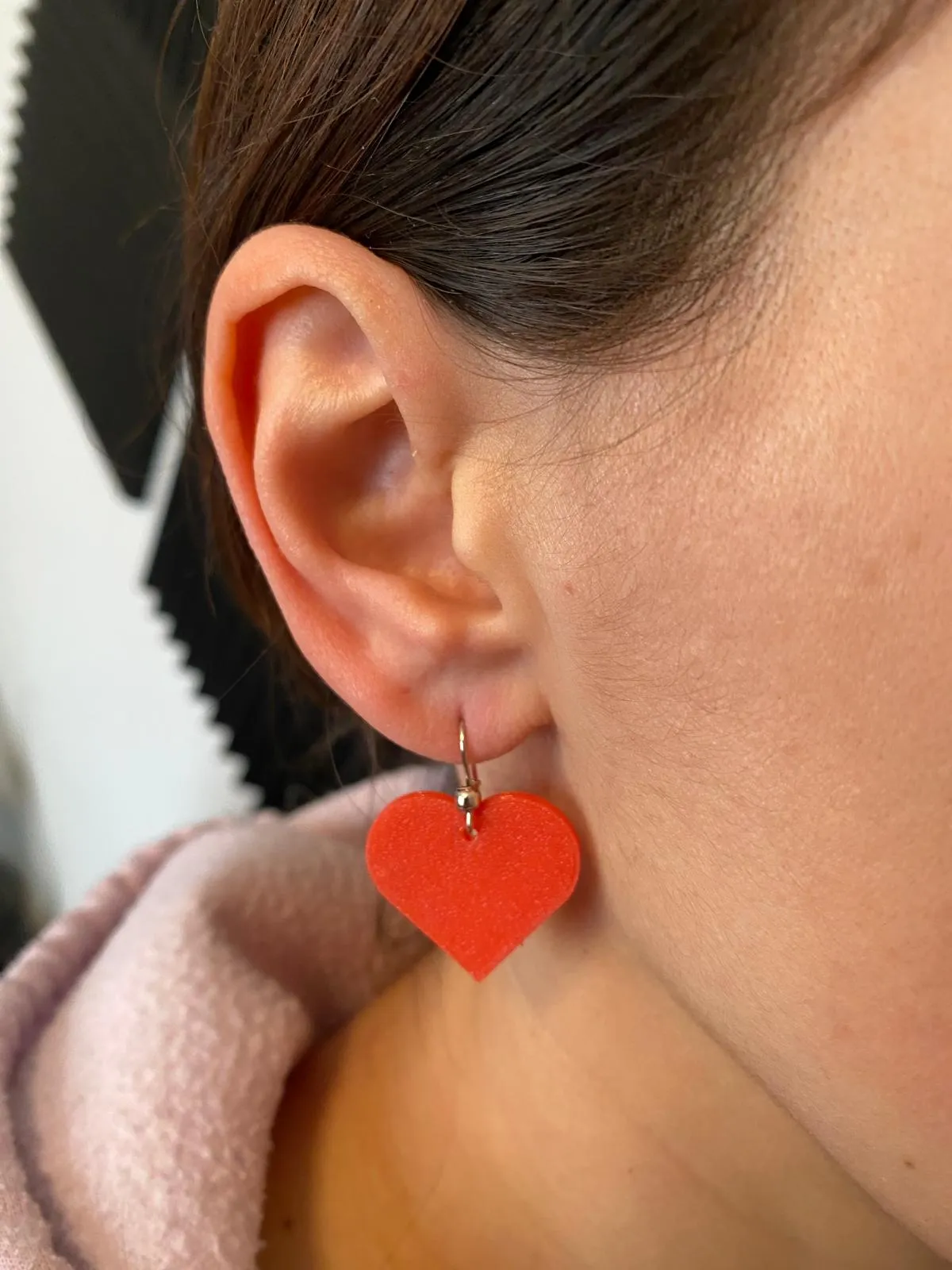 Poker earrings view 2
