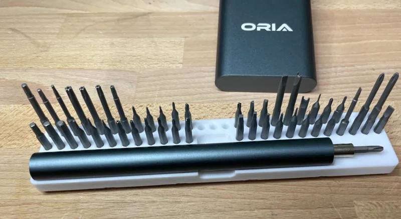 Precision Screwdriver Gridfinity refined 1-5 bin 