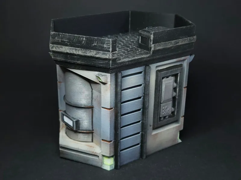 Sci-Fi Building Ladder Variant Wargaming Terrain