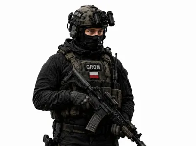 grom Polish Special Forces Operator figure
