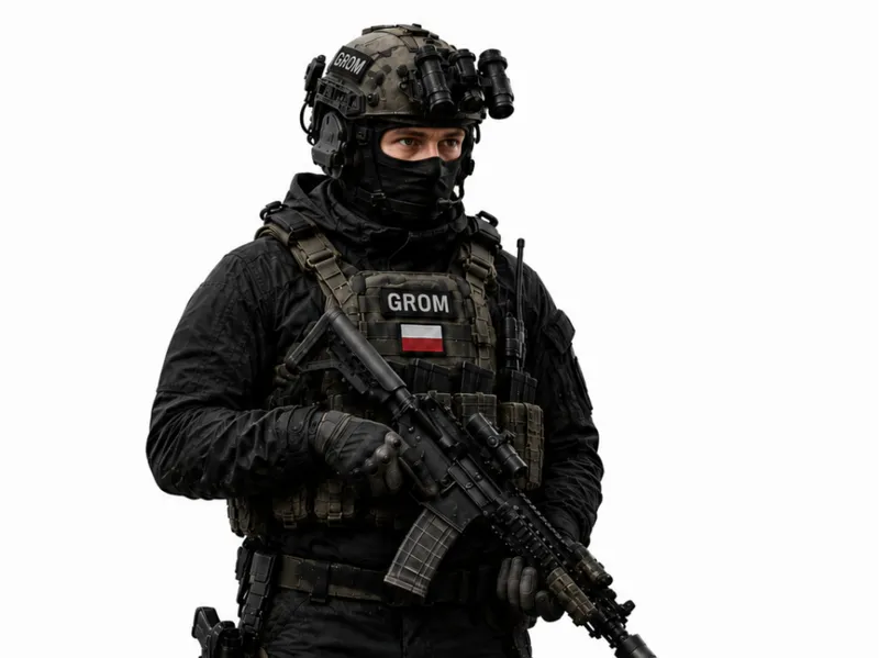 grom Polish Special Forces Operator figure