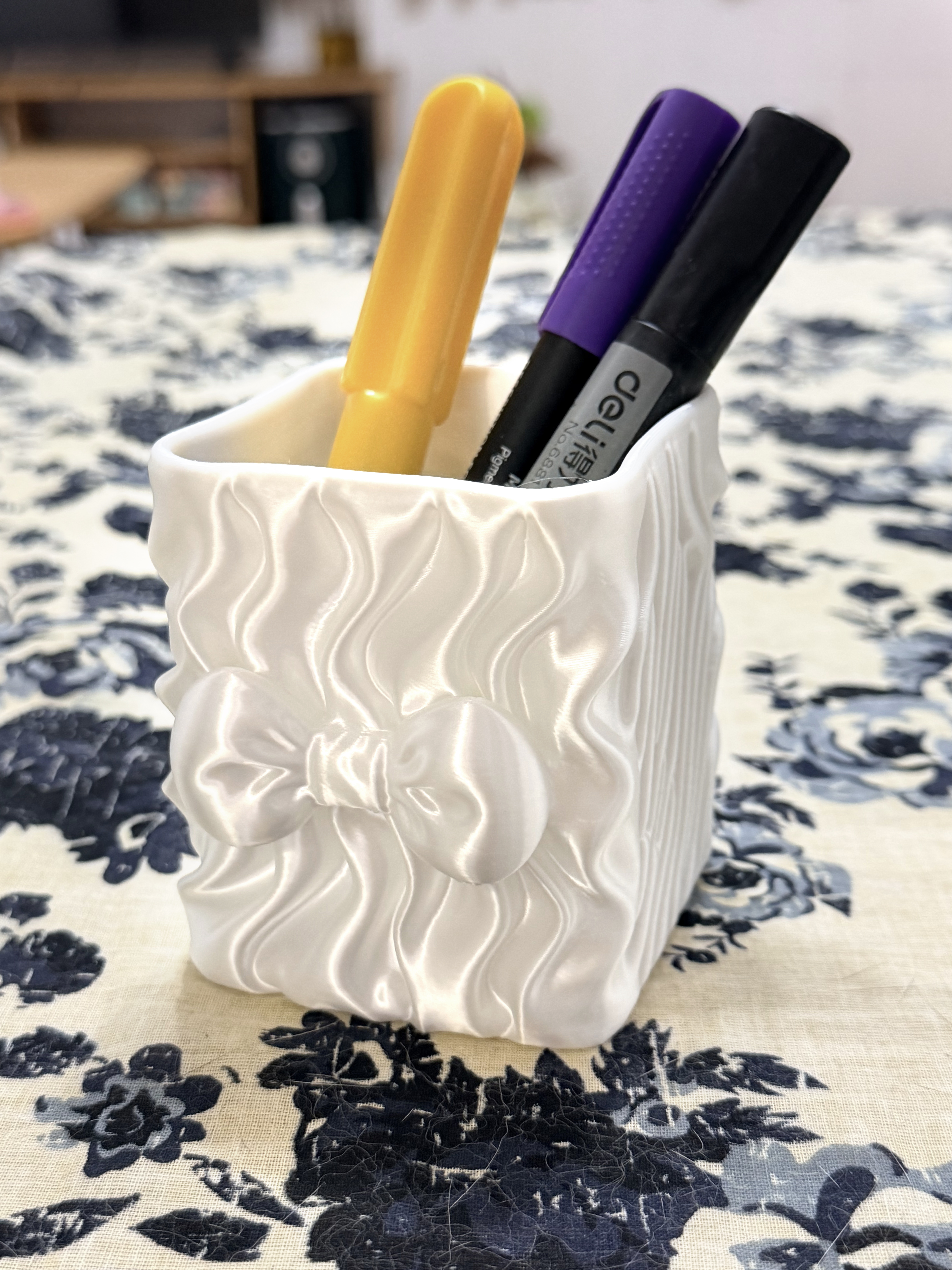 Miniatura 2 do modelo 3D 方形丝绸收纳盒