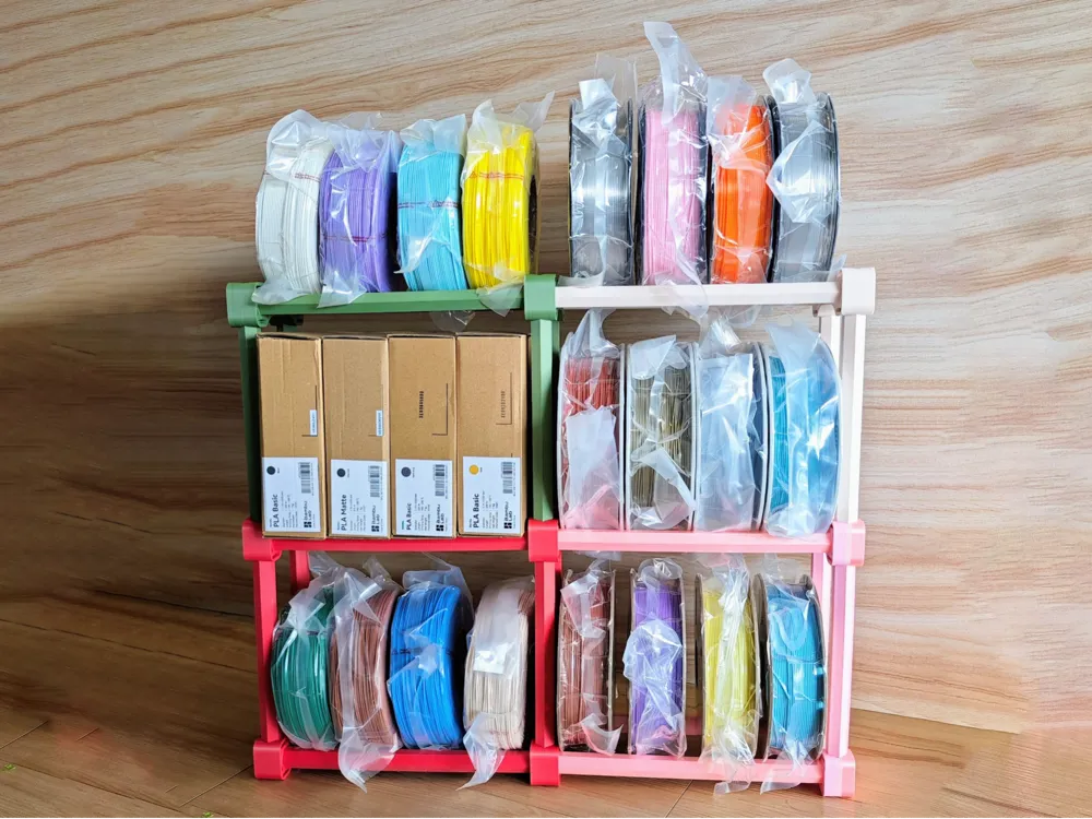 Modular Spool Rack - Free 3D Print Model - MakerWorld