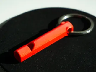 PocketRiot - Small, Loud Whistle for Keychain