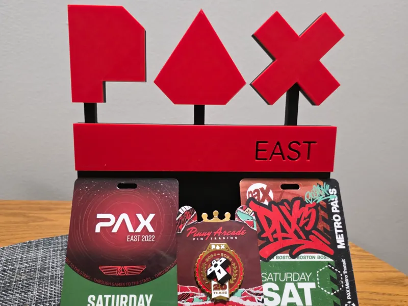 PAX East Badge Display