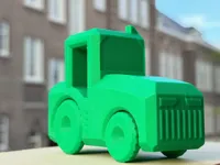 Tracteur jouet articulé — photo 1