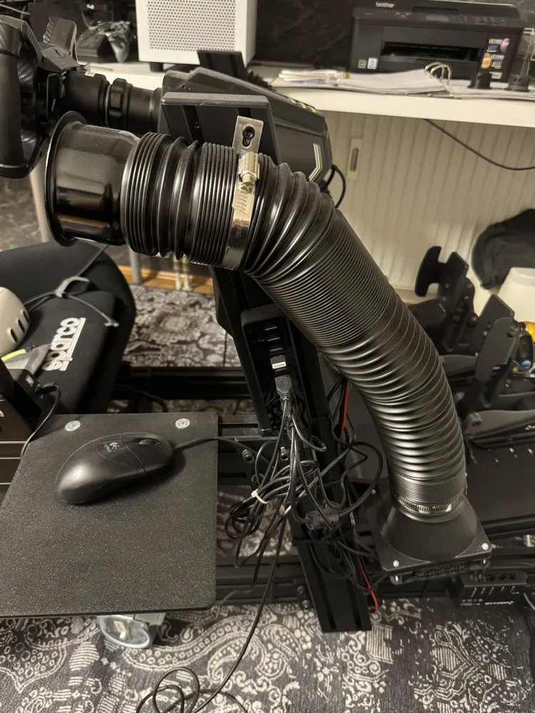Simracing Cooling Fan Mount - Free 3D Print Model - MakerWorld