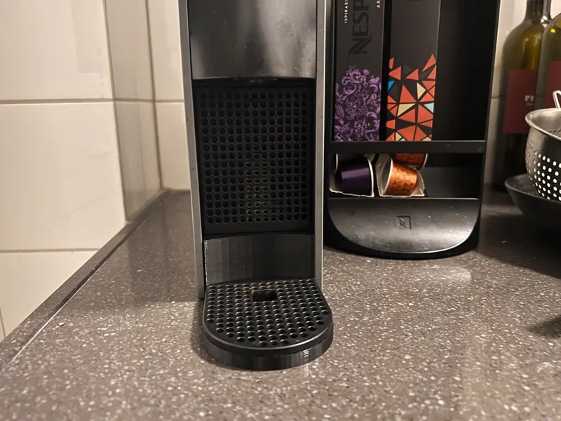 Nespresso Essenza Mini low profile drip tray