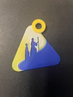 6 in. 0.4mm layer, 2 walls, 15% infill with skirt