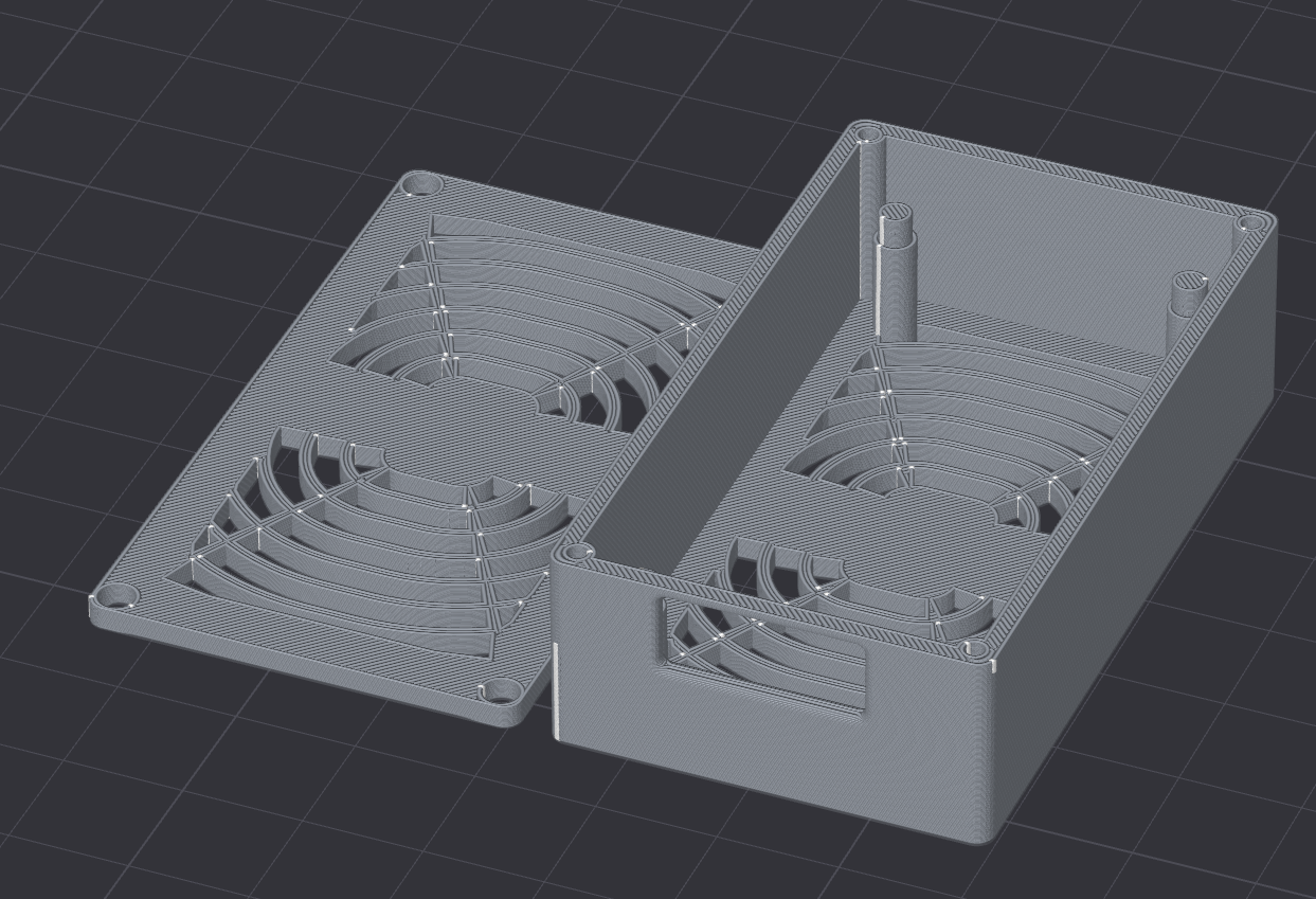 Miniatura 2 do modelo 3D ESP8266 Case V1