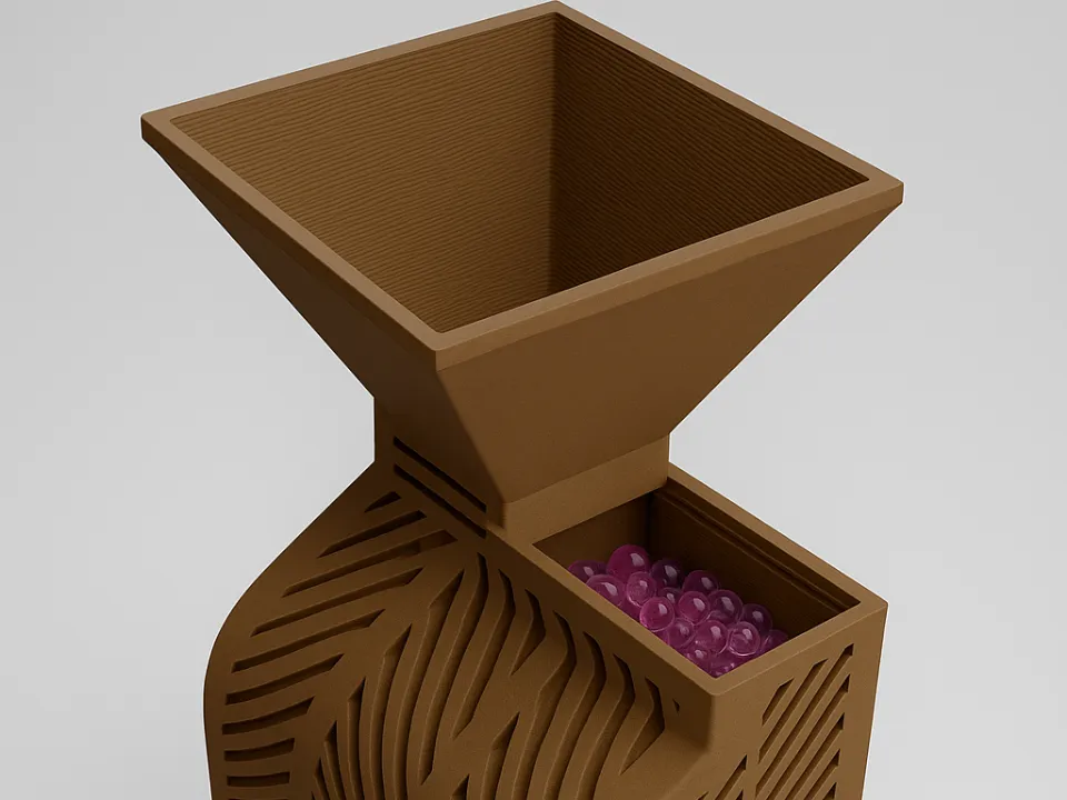 Entonnoir pour boîte de séchage