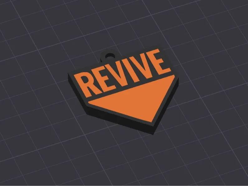 Call Of Duty Revive Keychain