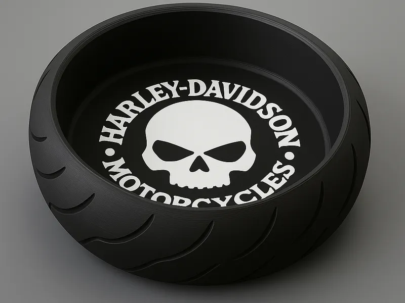 svuotatasche “Harley Skull”