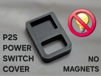 P2S power switch cover