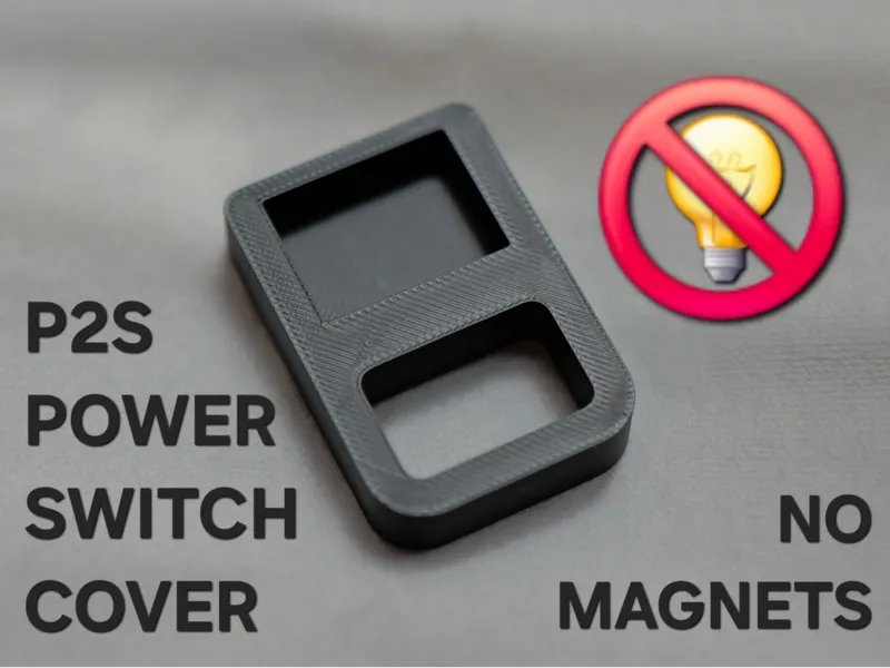 P2S power switch cover