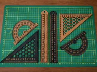 Geometry Measuring Set Ruler Set Square Protractor