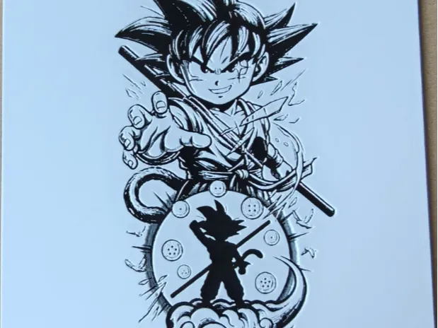 Goku (Hueforge)