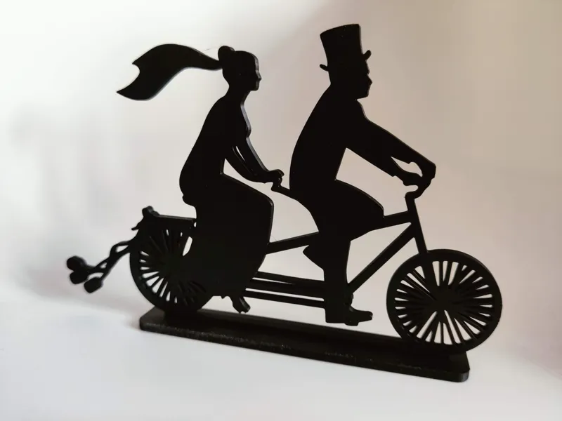 Wedding decoration - tandem
