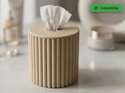 Custom Paper Dispenser | 2 Styles | No Supports