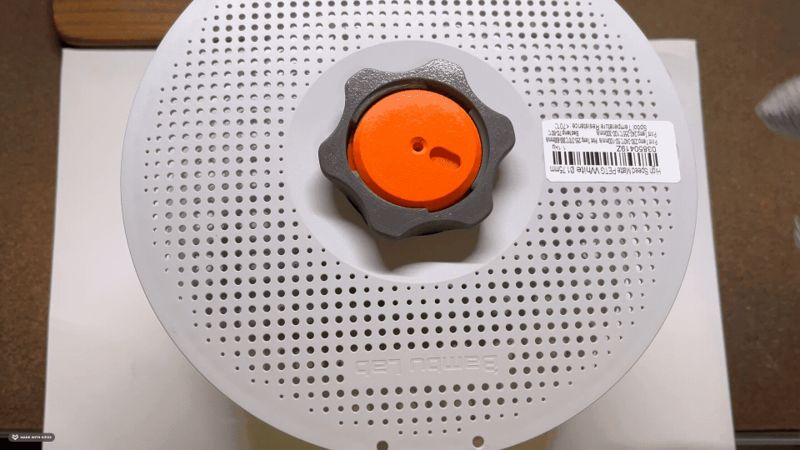 Low-cost Rotary SpoolHolder(Rewind/without support
