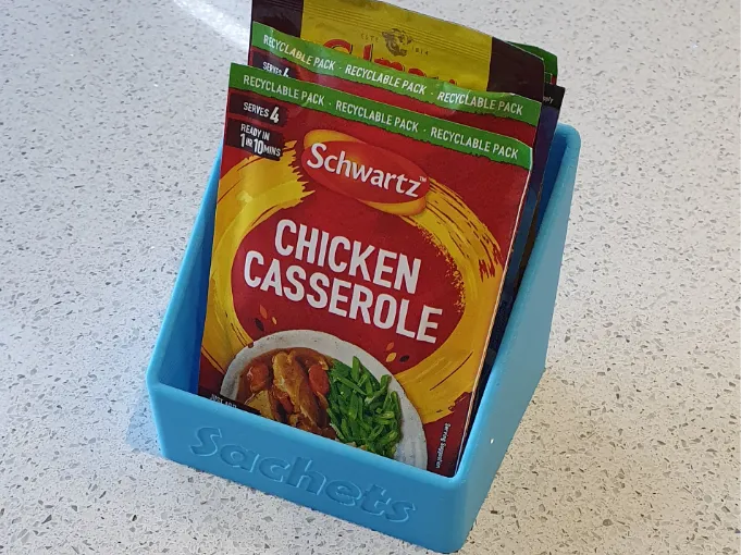 Sachet Storage Box