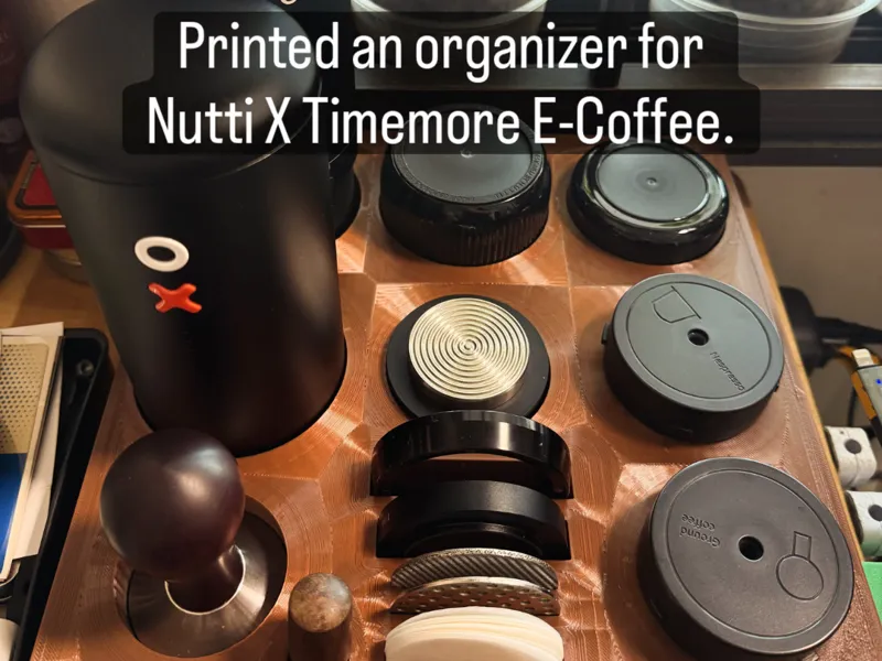 Nutti! X Timemore E-Coffee Organizer