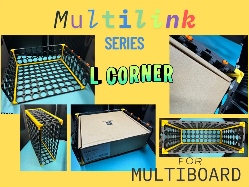 MultiLink L Corner 90° Connector MultiBoard Plates
