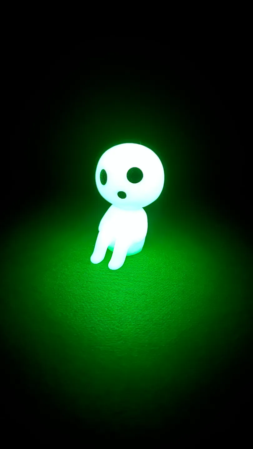 Kodama (#1), Princess Mononoke, Miyazaki, FanArt view 4