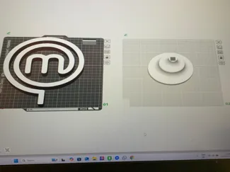 Masterchef Trophy with base