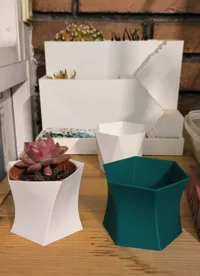 Pot hexagonal — photo 2