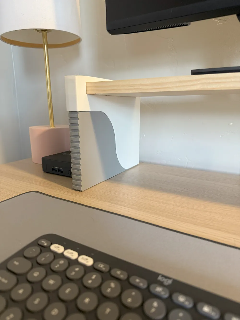 Tall Modern Monitor Riser by wuboo MakerWorld: Download Free 3D Models