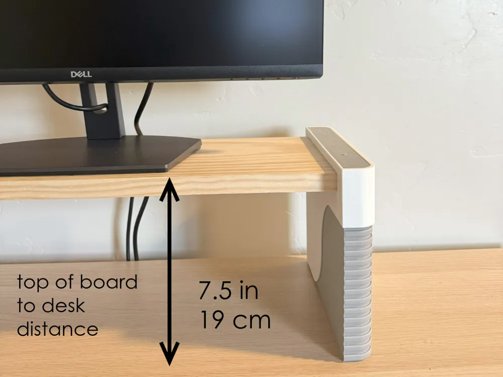Tall Modern Monitor Riser by wuboo MakerWorld: Download Free 3D Models