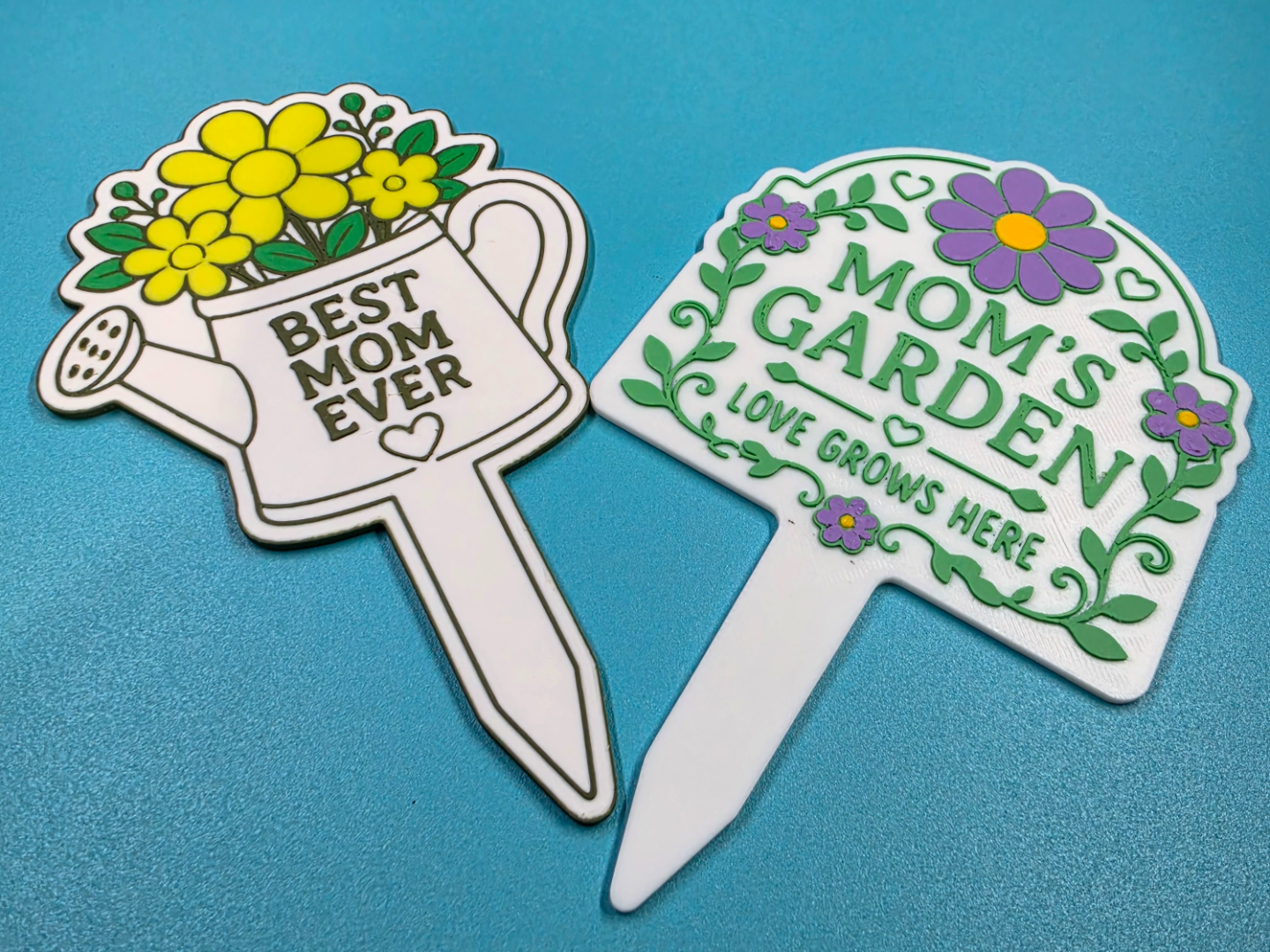 Mothers Day Plant spike stake Best Mom flowers