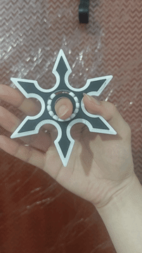 Sadece 19 gram parmak ucu spinner, shuriken mini kenarları (beta versiyonu)