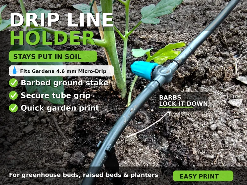 Gardena Drip Line Holder