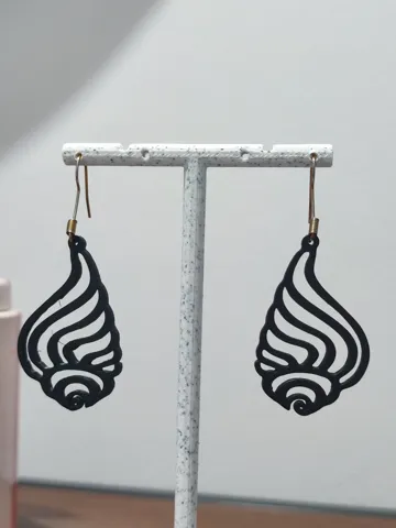Pendientes: Aretes Espiral del Mar — vista de referencia 4