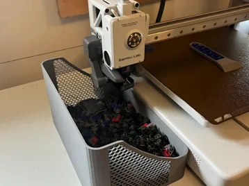 Boîte de purge nid d'abeille pour Bambu A1