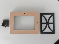 0.2mm layer, 2 walls, 15% infill, no Brim