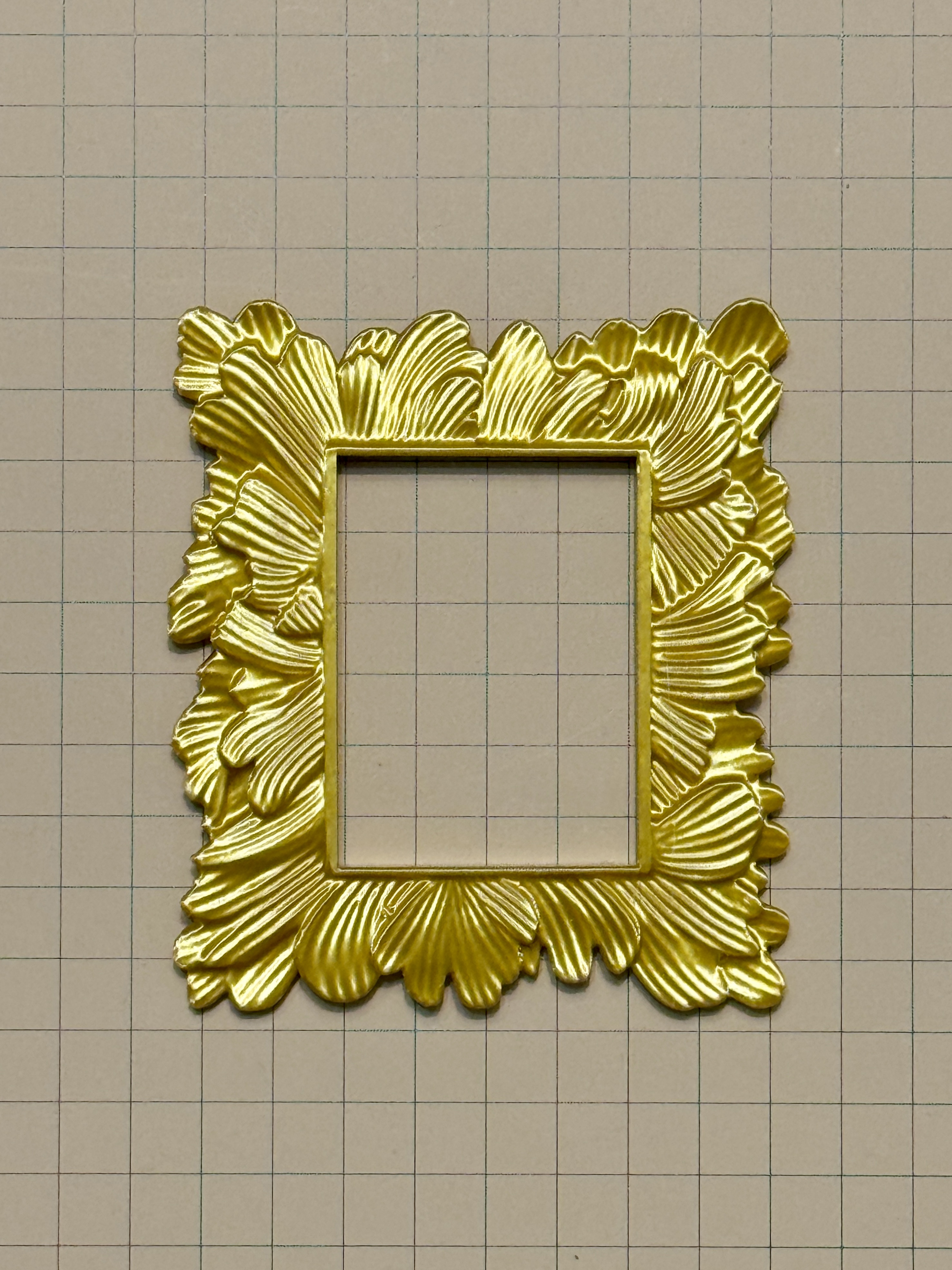 Miniatura 2 do modelo 3D 巴洛克相框