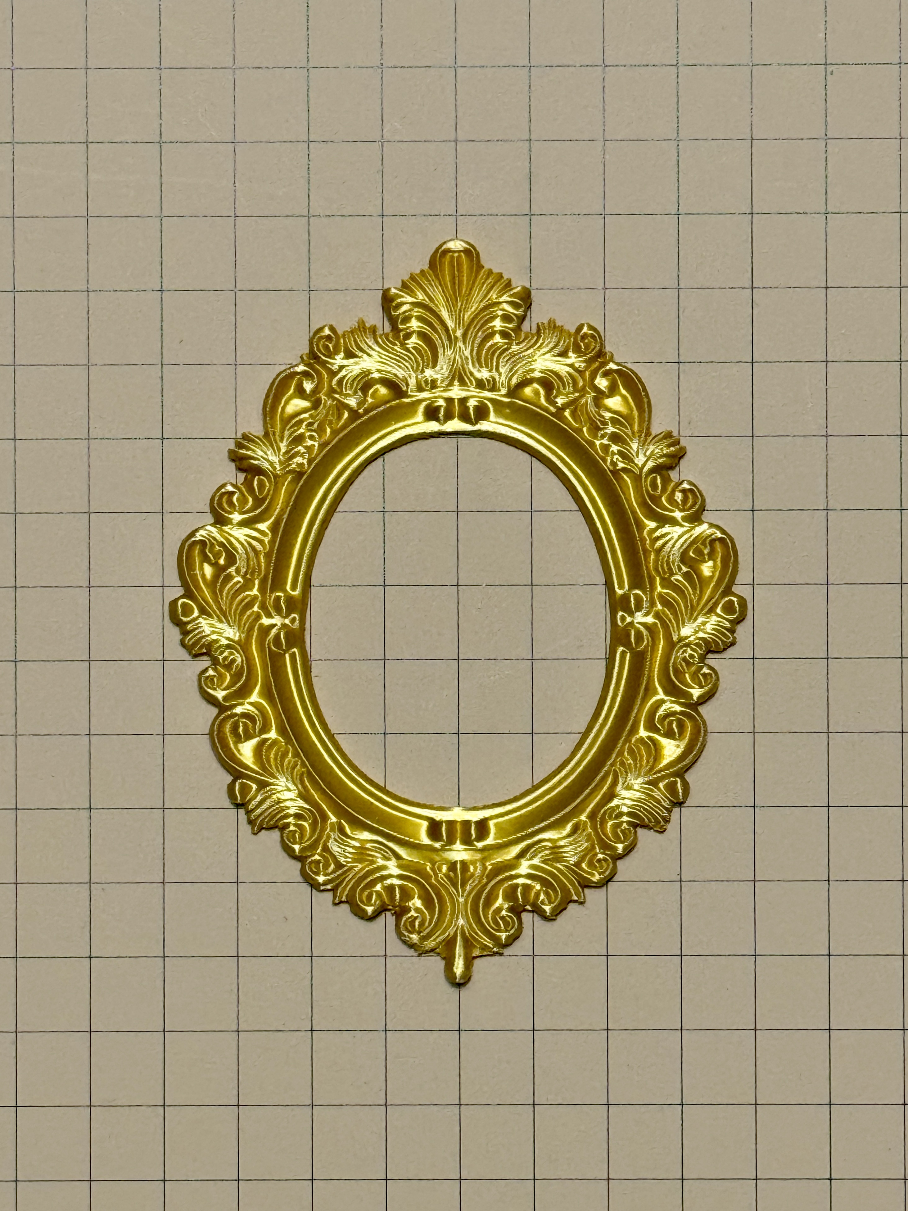 Miniatura 1 do modelo 3D 巴洛克相框