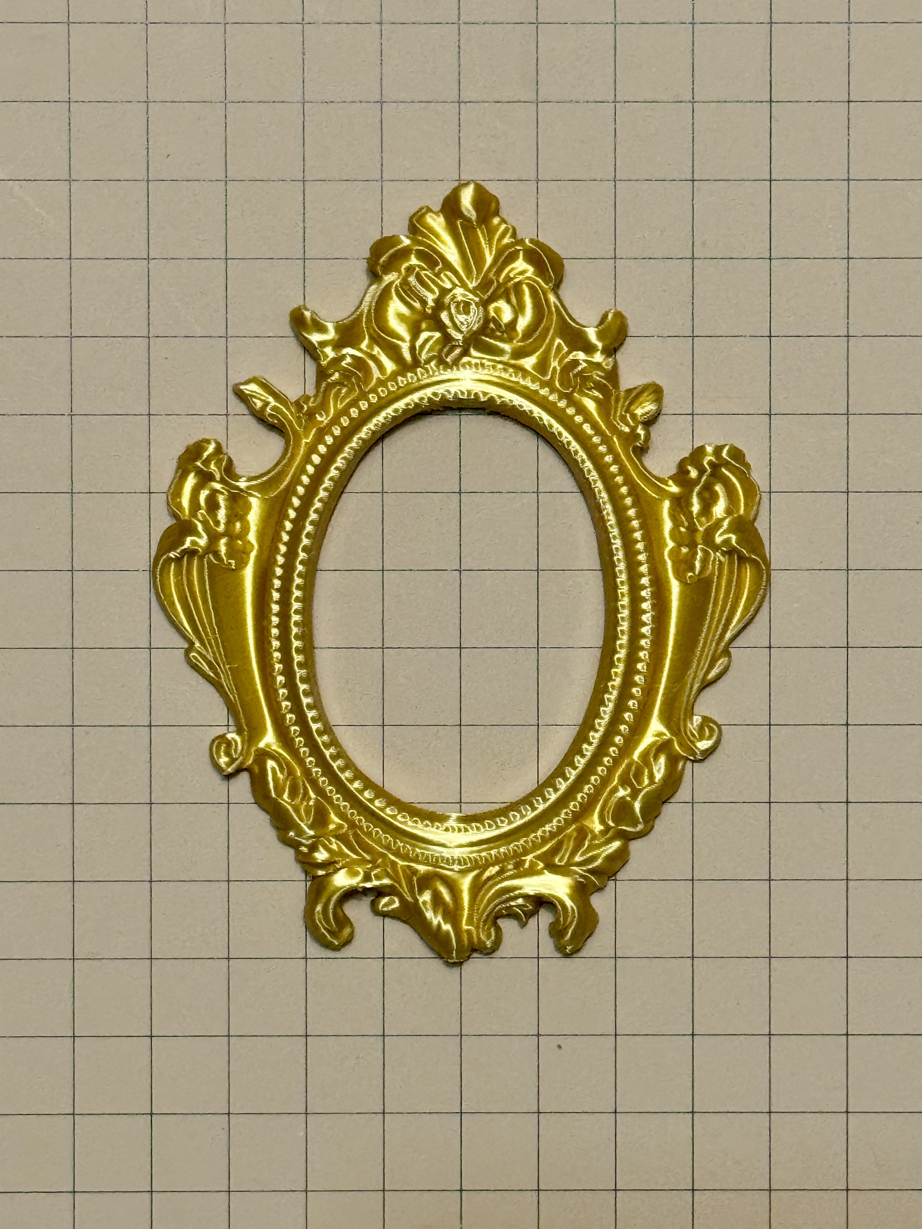 Miniatura 6 do modelo 3D 巴洛克相框