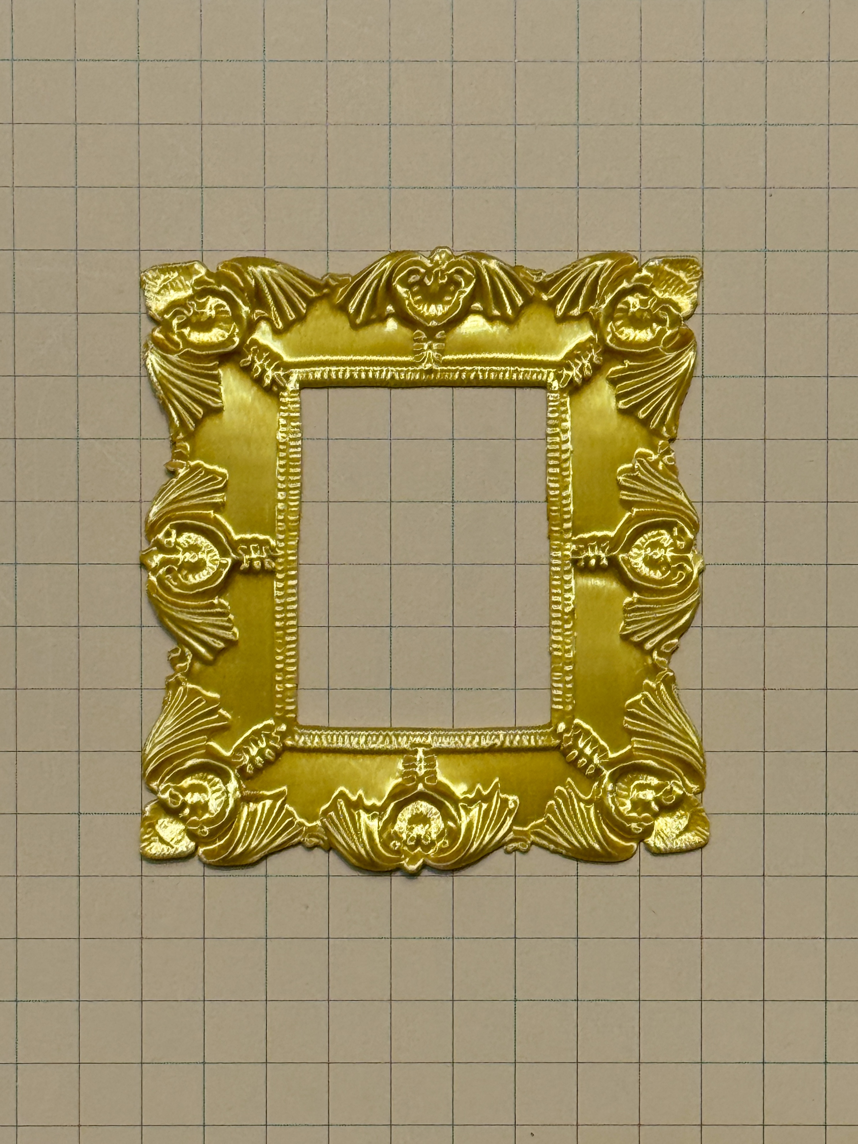 Miniatura 4 do modelo 3D 巴洛克相框