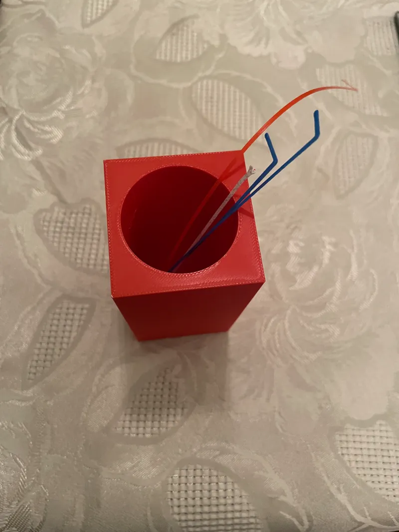 String poop bin