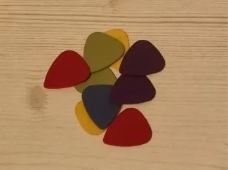 Plektrum für Gitarre