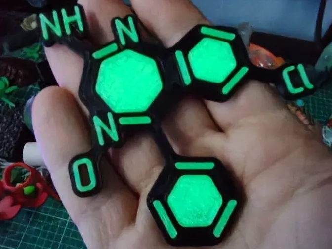 Chlordiazepoxide - Benzodiazepine - Molecule model