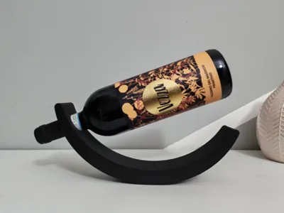 Wine Bottle Holder Stand “U”