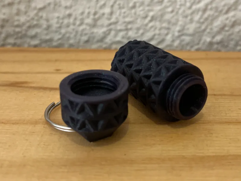 Pillendose Schlüsselanhänger