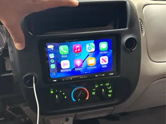 Ford Ranger Double DIN Radio Bracket