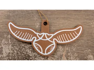 Harry Potter Golden Snitch Gingerbread Ornament