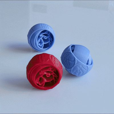 马到成功（鬼工球 / 同心球）